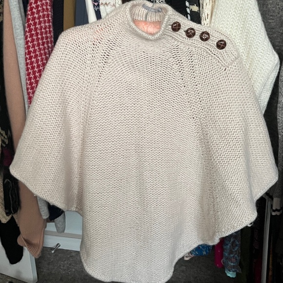 Inwear Sweaters - InWear Danish Wool Mix Poncho